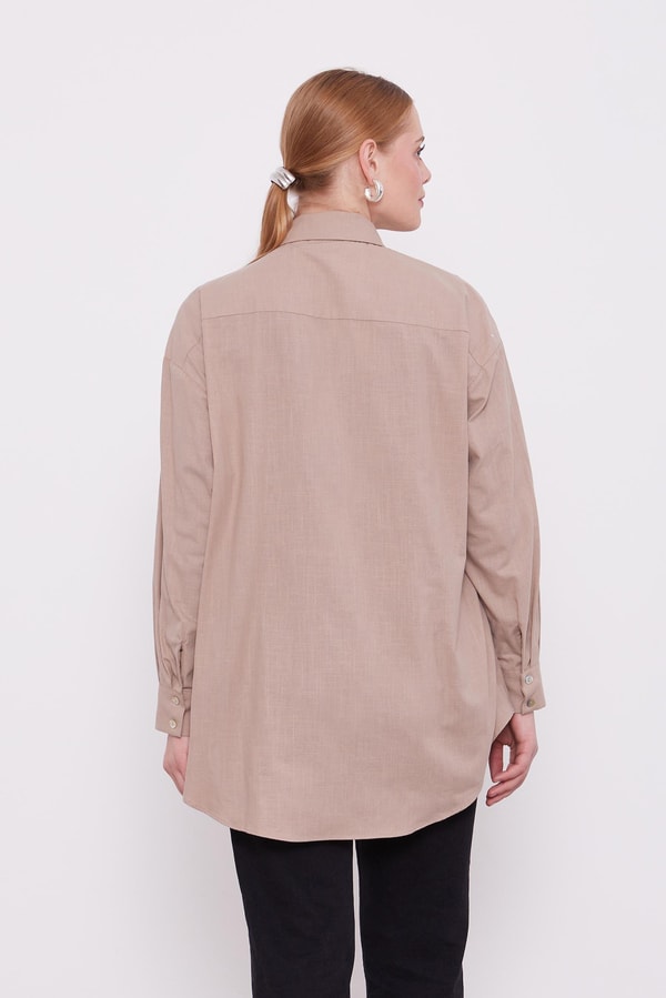 LevidorVizon Dokulu Pamuk Gömlek