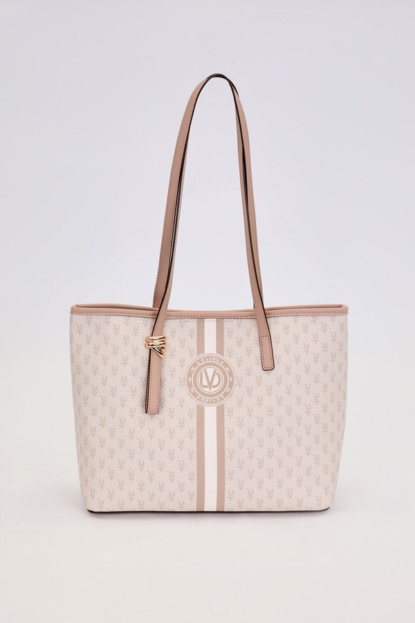 LevidorVizon Gold Akseusar Detaylı Omuz Çantası