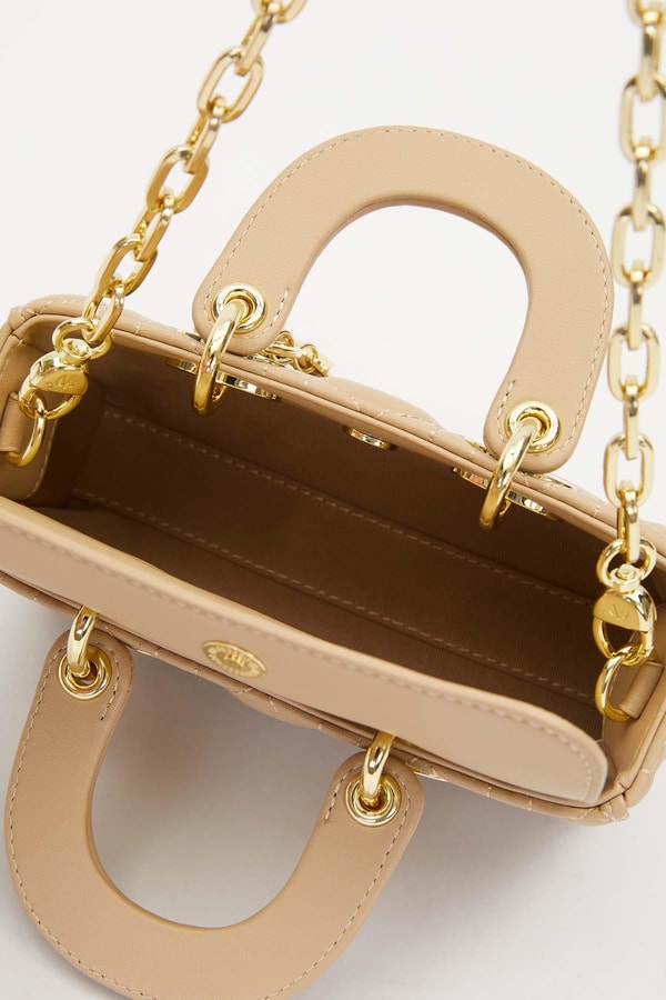 LevidorVizon Gold Zincir Detaylı Omuz Çantası