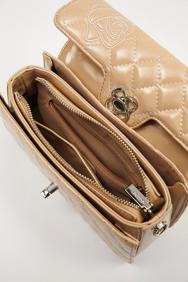 LevidorVizon Gül Baskılı El Çantası