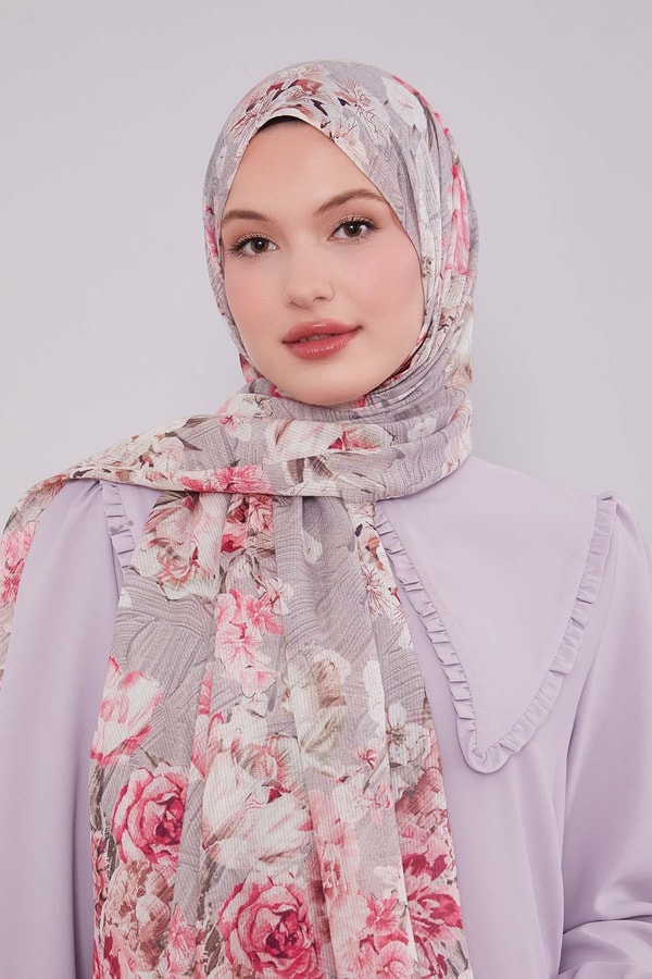 LevidorVizon Güllü Desen Pamuk Şal