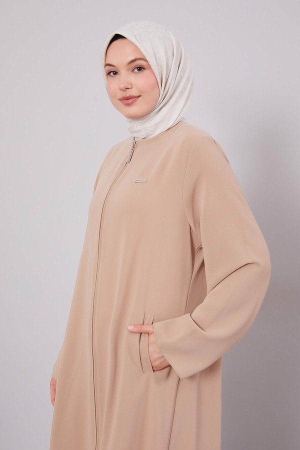 LevidorVizon Hakim Yaka Fermuarlı Ferace