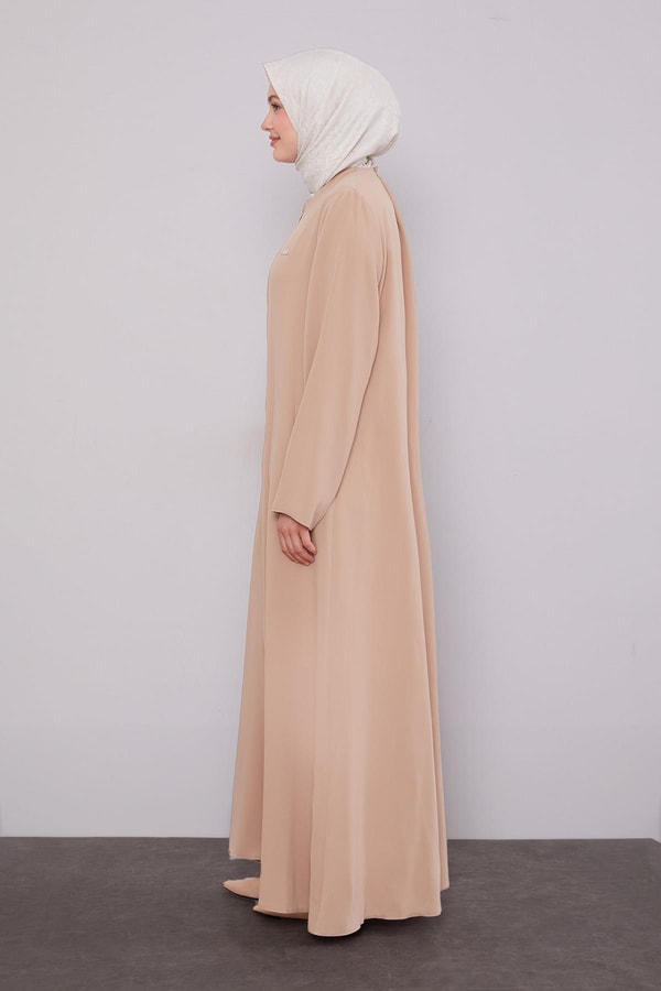 LevidorVizon Hakim Yaka Fermuarlı Ferace