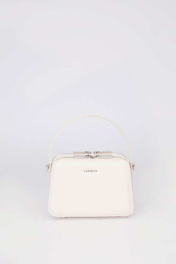 LevidorVizon Kare Bombe Görünümlü Omuz Çantası