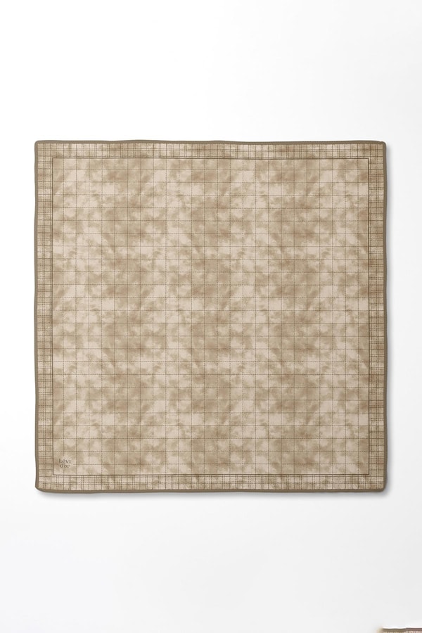 LevidorVizon Kareli Twill İpek Eşarp