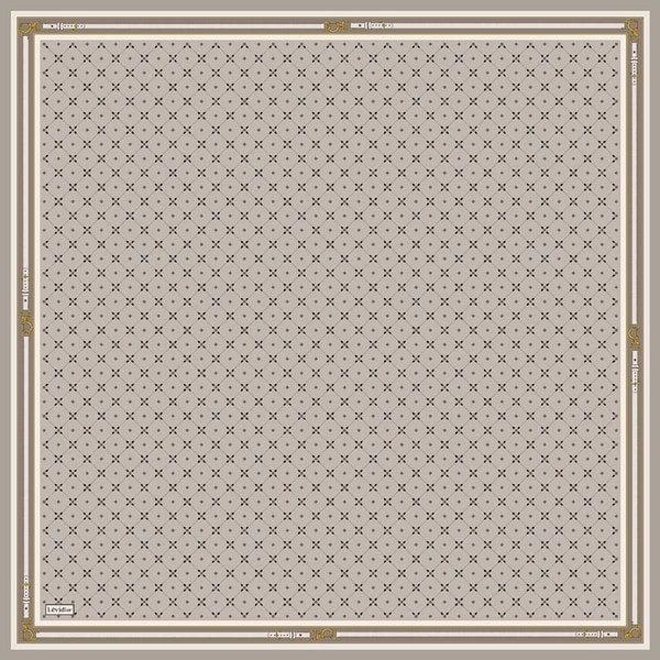 LevidorVizon Kemer Detaylı Twill İpek Eşarp