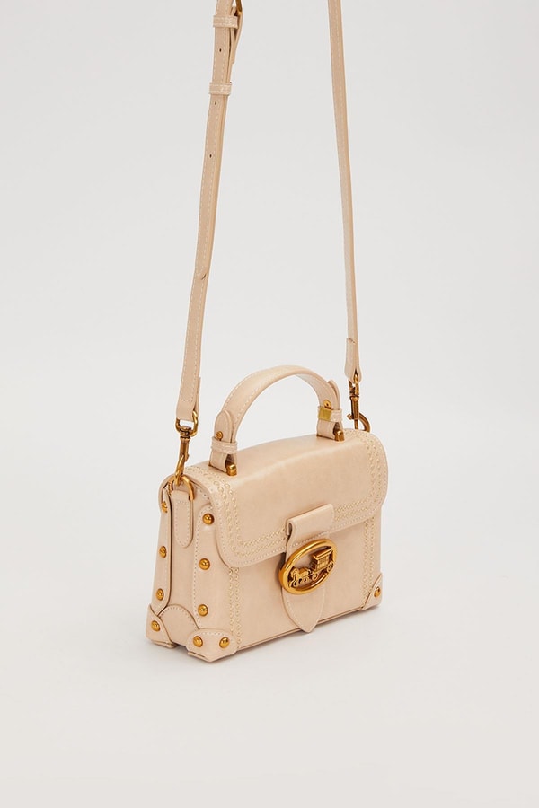 LevidorVizon Kenar Zımba Detaylı Omuz Çantası