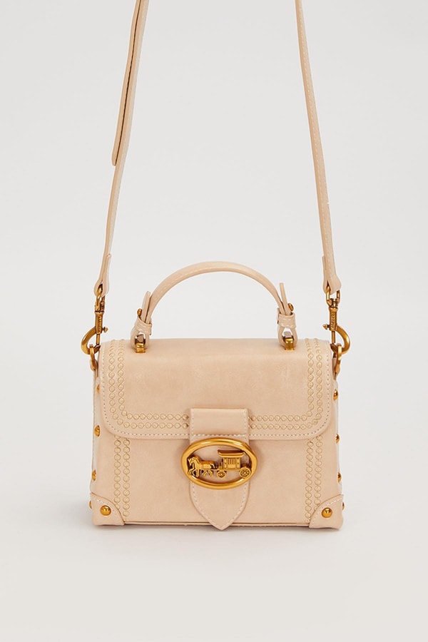 LevidorVizon Kenar Zımba Detaylı Omuz Çantası