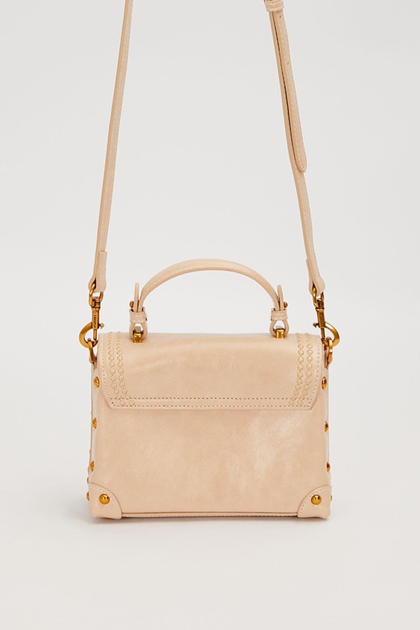 LevidorVizon Kenar Zımba Detaylı Omuz Çantası