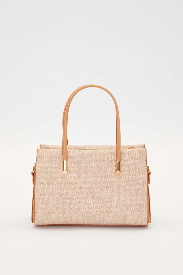 LevidorVizon Kumaş Görünümlü El Çantası