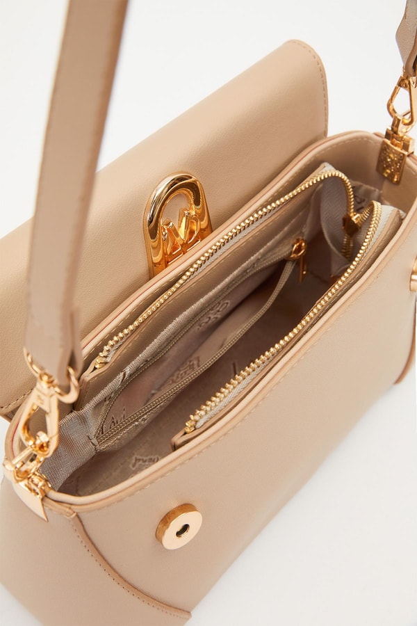 LevidorVİZON Logo Detay Omuz Çantası