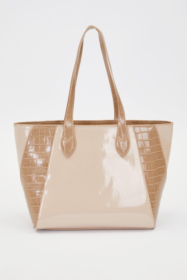 LevidorVizon Rugan Deri Detay Omuz Çantası