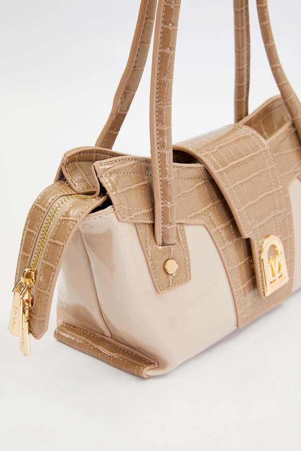 LevidorVİZON RUGAN Rugan Baget Omuz Çantası