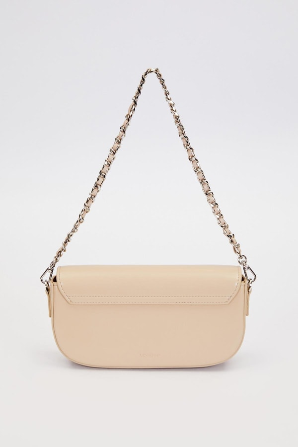 LevidorVizon Silver Kilit Detaylı Omuz Çantası