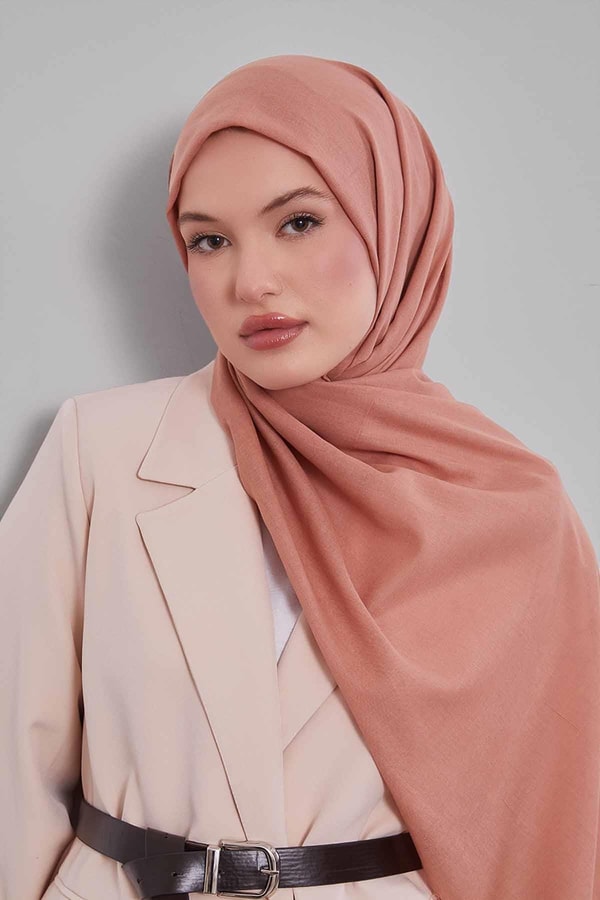 LevidorYavruağzı Düz Tensel Şal