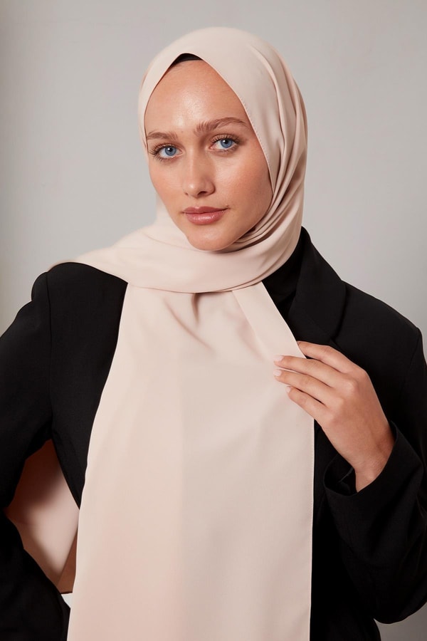 LevidorYavruağzı Düz Trend Şal