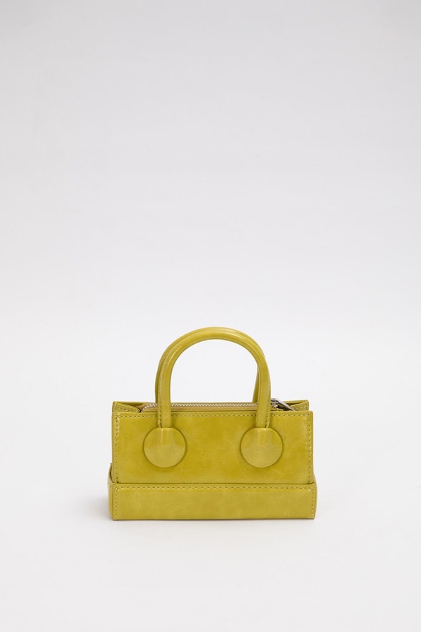 LevidorYeşil Ayarlanabilir Kilit Detaylı El Çantası