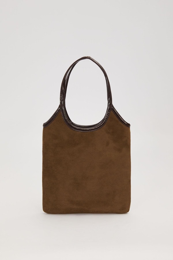 LevidorYeşil Deri Askı Detaylı El Çantası