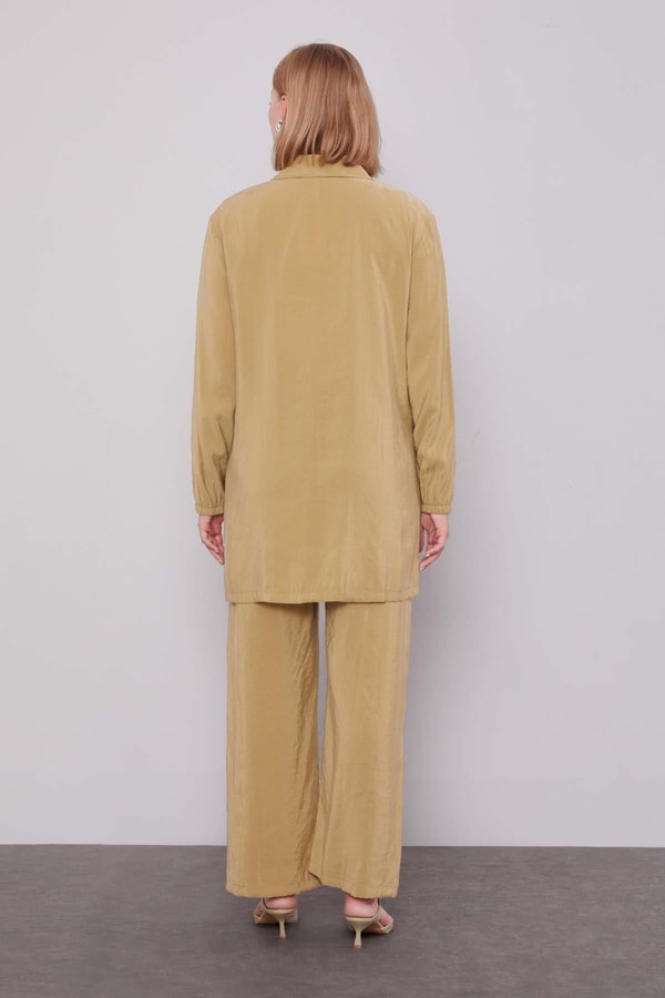 LevidorYeşil File Baskılı İkili Takım