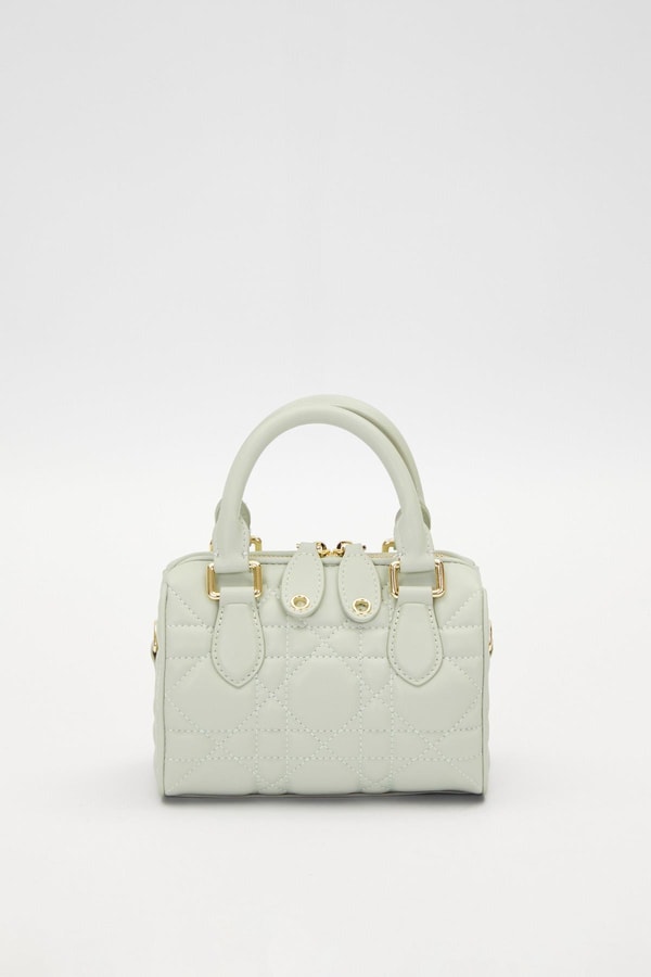 LevidorYeşil Kilit Aksesuar Detaylı El Çantası