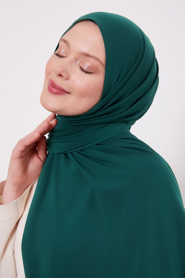 LevidorZümrüt Düz Sandy Şal