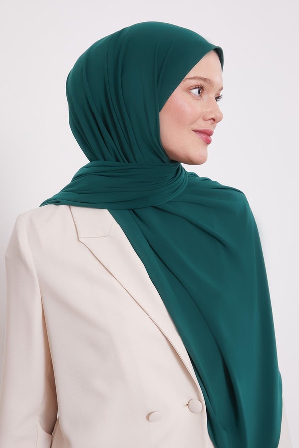 LevidorZümrüt Düz Sandy Şal