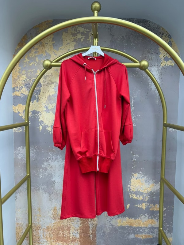 Dima Etek Ucu Triko Detaylı Takım
