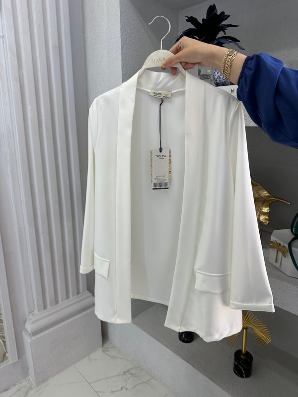 Şal Yaka Blazer Ceket · 4