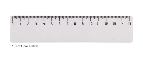 15cm Cetvel