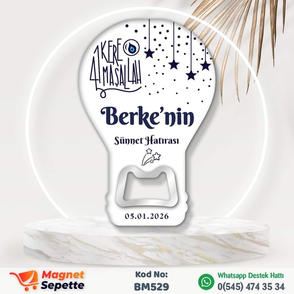 41 Kere Maşallah Sünnet Magnet