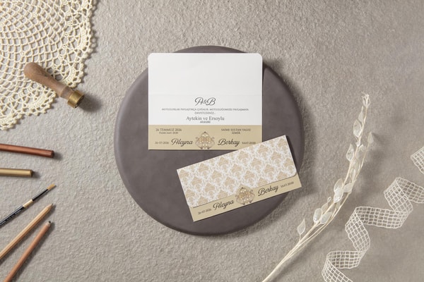 İnce Gold Detaylı Fenomen Davetiye