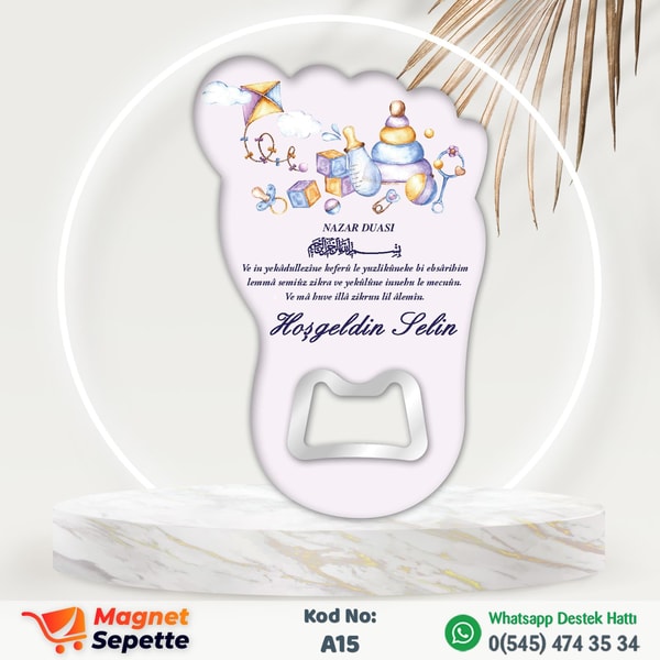 Oyuncaklı Ayak Magnet Açacak
