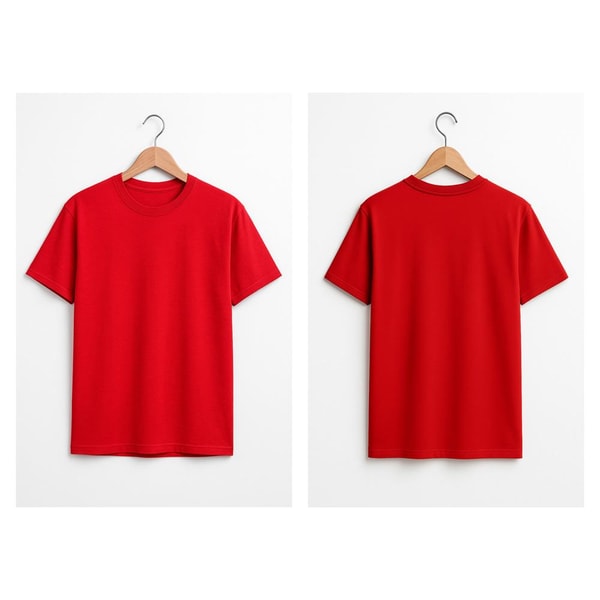 Penye Bisiklet Yaka T-shirt
