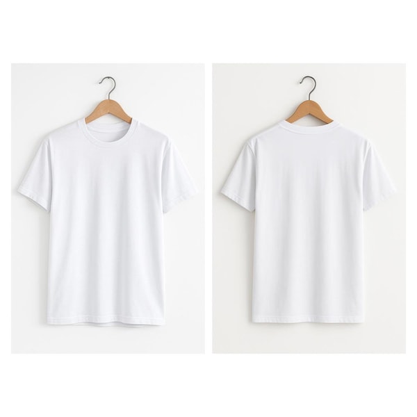 Penye Bisiklet Yaka T-shirt