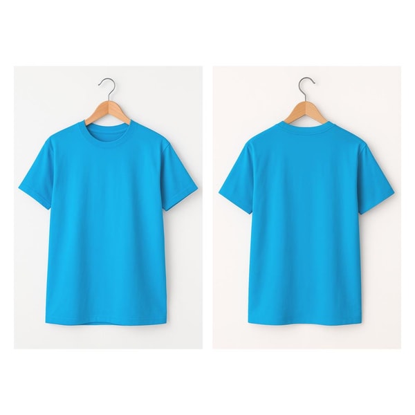 Penye Bisiklet Yaka T-shirt