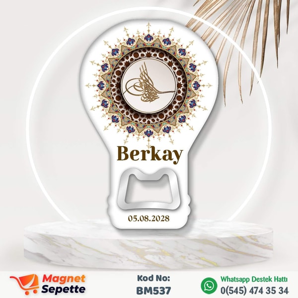 Tuğralı Şık Sünnet Magnet Açacak
