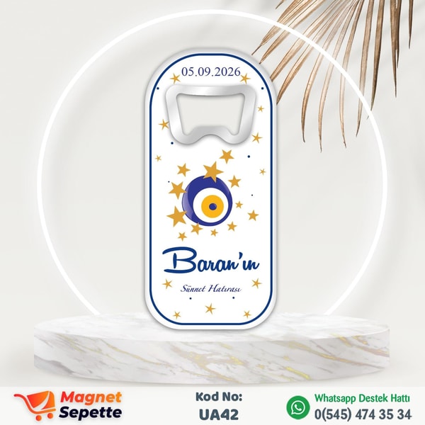 Yıldızlı Dik Sünnet Magnet