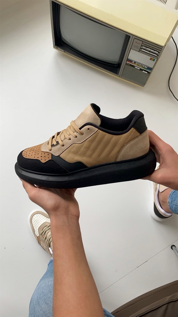 Erkek Spor Ayakkabi CAMEL