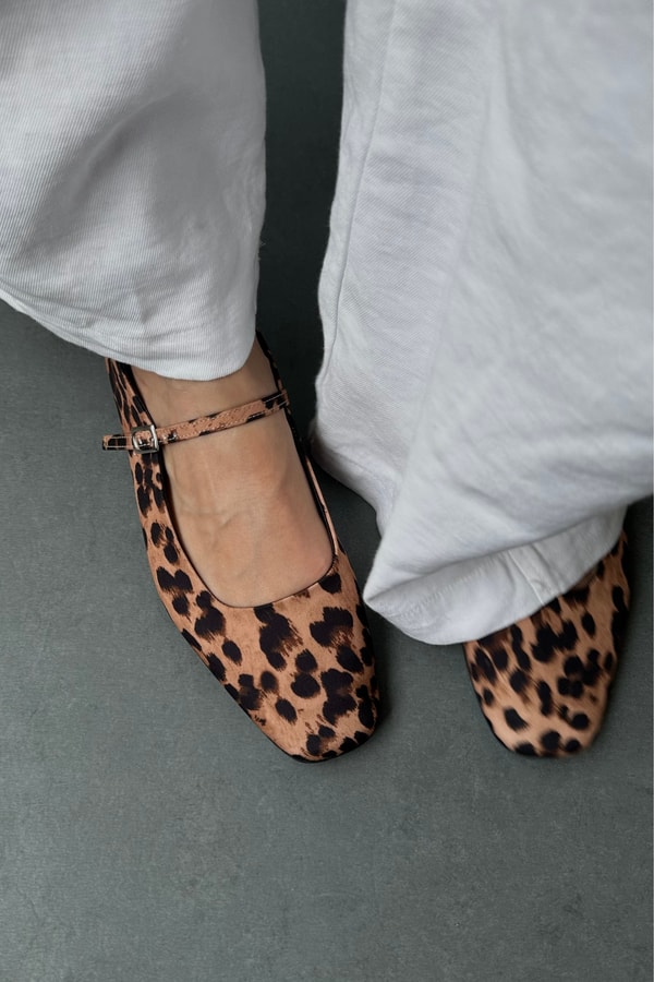 Kadın Babet  TABA LEOPAR