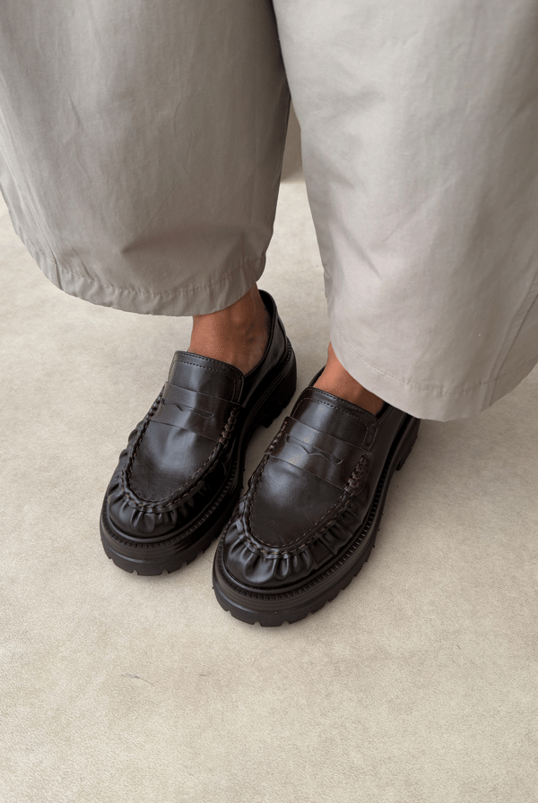 Kadın Loafer ACI KAHVE