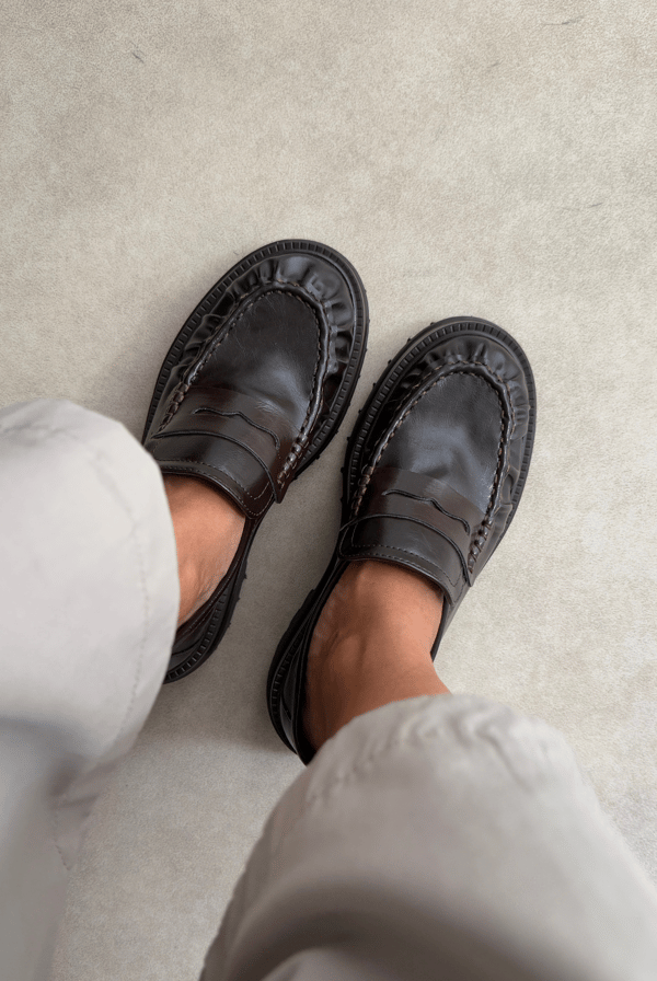 Kadın Loafer ACI KAHVE