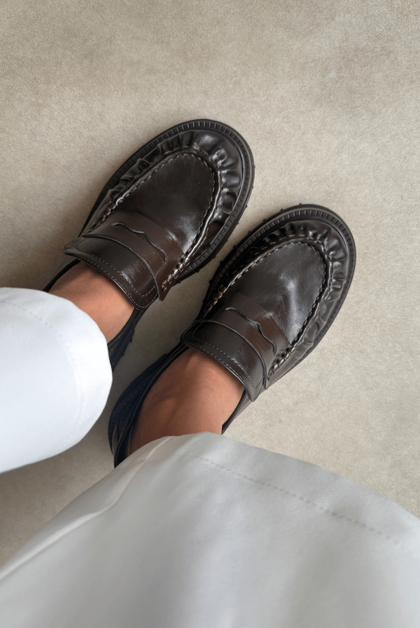 Kadın Loafer ACI KAHVE