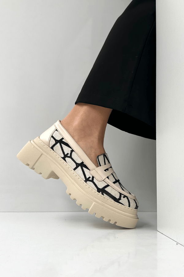 Kadın Loafer Ayakkabı BEJ
