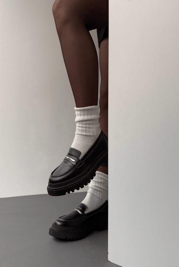 Kadın Loafer Ayakkabı SİYAH