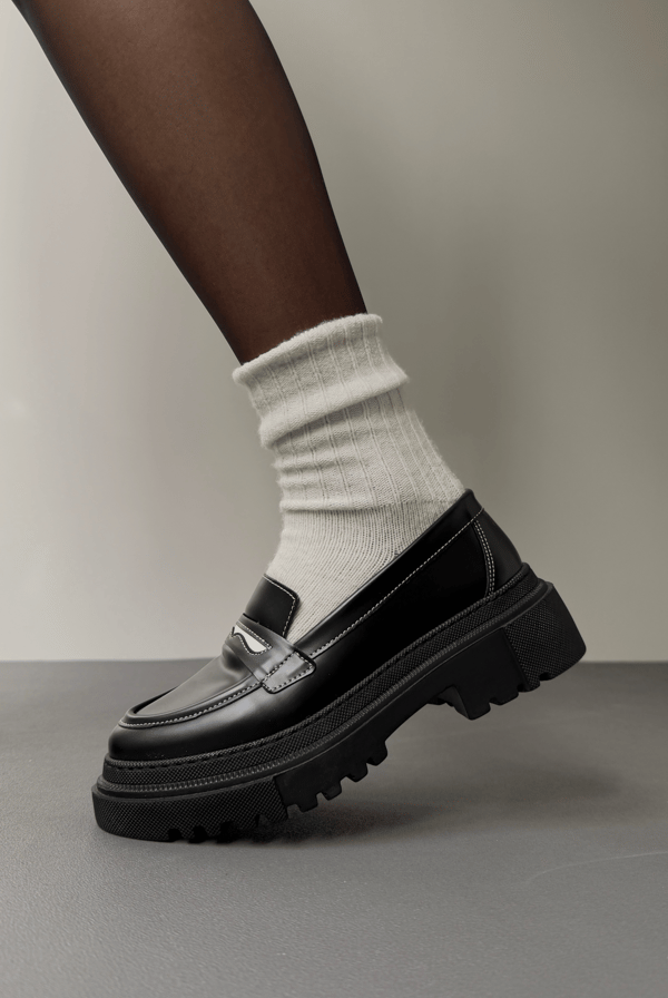Kadın Loafer Ayakkabı SİYAH