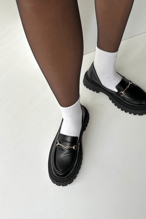 Kadın Loafer Ayakkabı SİYAH