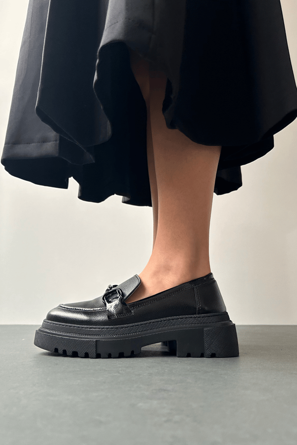 Kadın Loafer Ayakkabı SİYAH