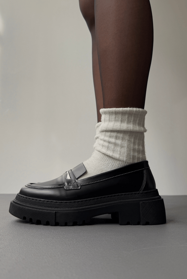 Kadın Loafer Ayakkabı SİYAH