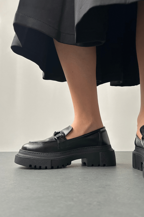 Kadın Loafer Ayakkabı SİYAH
