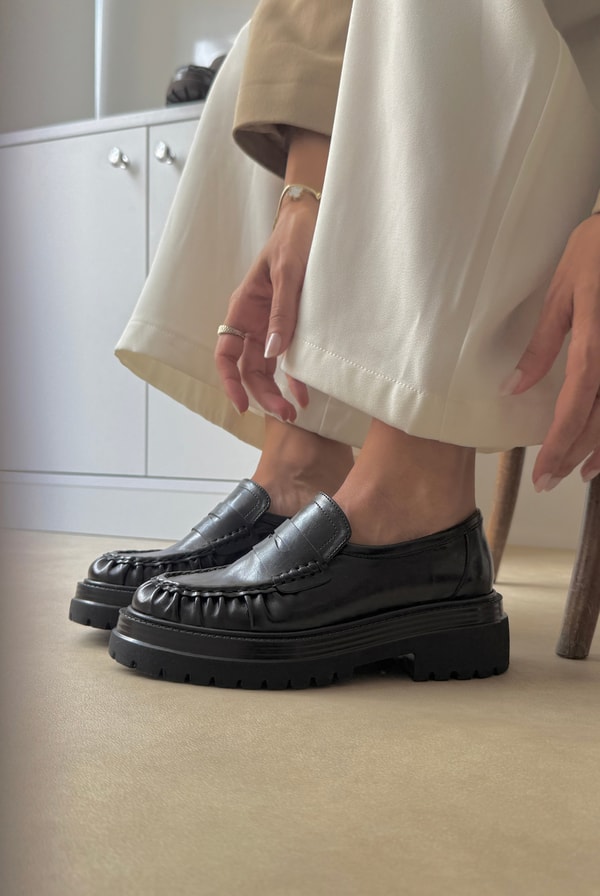 Kadın Loafer SİYAH